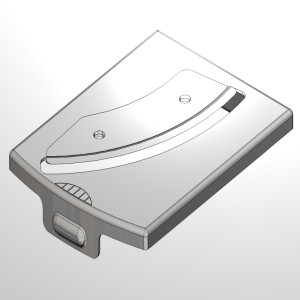 single slicing inserts for food processors